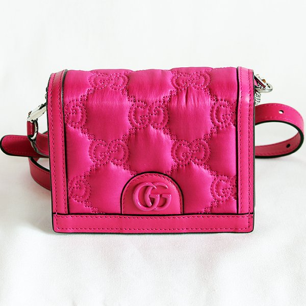 グッチ　2WAYミニショルダーバック 723777 1147 ピンク