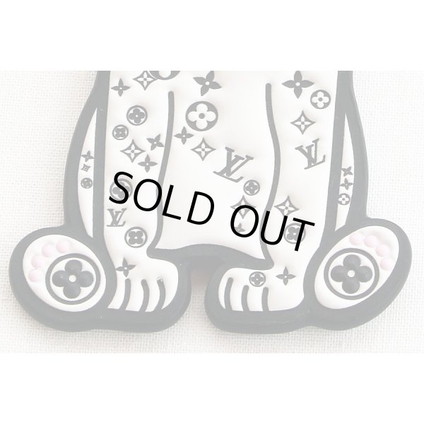 ルイ・ヴィトン　ポルト クレ・LVダルマタ M00746　表面拡大　下部