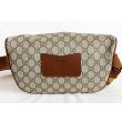 グッチ　GGエンブレム ミディアムベルトバック 821162 488628 ベージュ／ダークブラウン　裏面