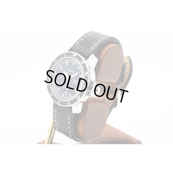 ジン　パイロットウォッチ　１０４　ＳＴ．ＳＡ　黒文字盤　サイド