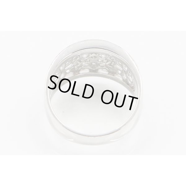 水野薫子 K18WG ダイアイリリング 0.32ct 7.00g　内側