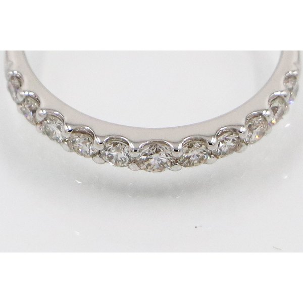 PT900 ダイアイリリング 0.50ct 2.80g　拡大