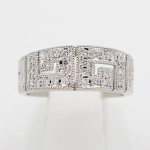 画像: 水野薫子 PT900 ダイアイリリング 0.21ct 9.20g
