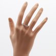 PT900 ダイアイリリング 0.50ct 2.80g　装着イメージ