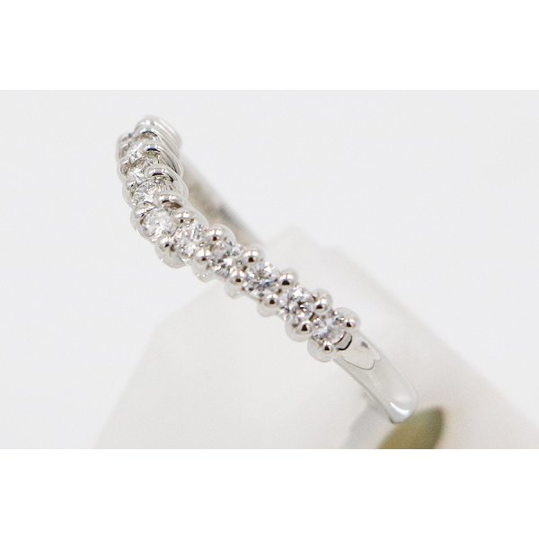 PT900 ダイアイリリング 0.31ct 4.50g　サイド