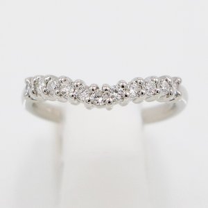 画像: PT900 ダイアイリリング 0.31ct 4.50g