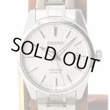 画像: セイコー　プレサージュ　シャープエッジ　ＳＡＲＸ０７５　銀文字盤