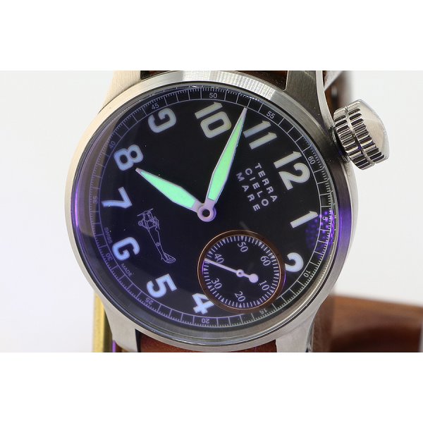 テッラチェロマーレ　ＴＣ７０４４ＡＣ３ＰＡ　フェラーリン　黒文字盤　ライト