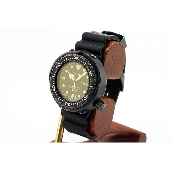 セイコー　マリンマスター１０００ｍ　ＳＢＢＮ０２５　黒文字盤 ７Ｃ４６－０ＡＨ０　サイド