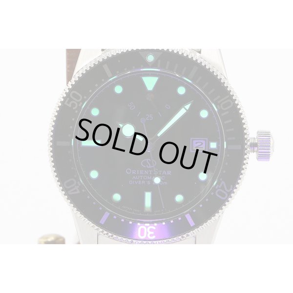 オリエントスター　スポーツダイバー１９６４　ＲＫ－ＡＵ０６０１Ｂ　黒文字盤　ライト