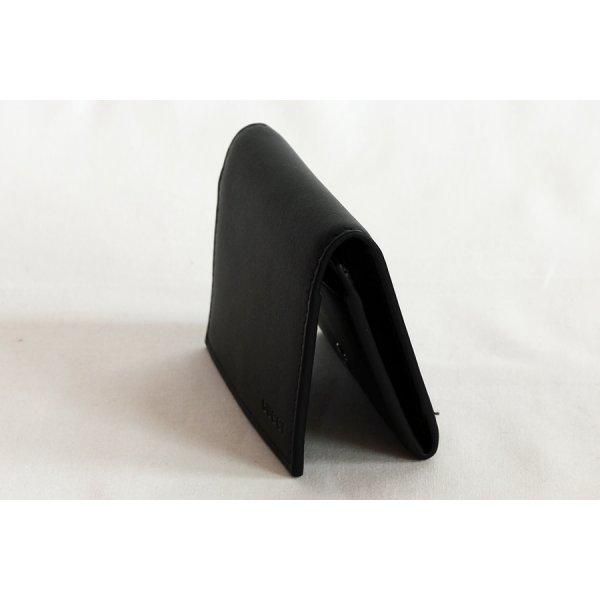 グッチ　GGファブリック カードケース 818956 2067 ブラック　サイド