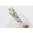 PT900 ダイアイリリング 0.700ct 0.30ct 5.10g　サイド