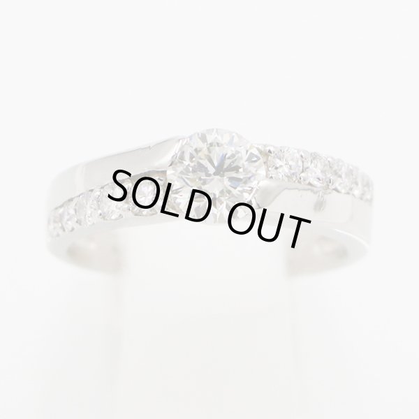 PT900 ダイアイリリング 0.700ct 0.30ct 5.10g