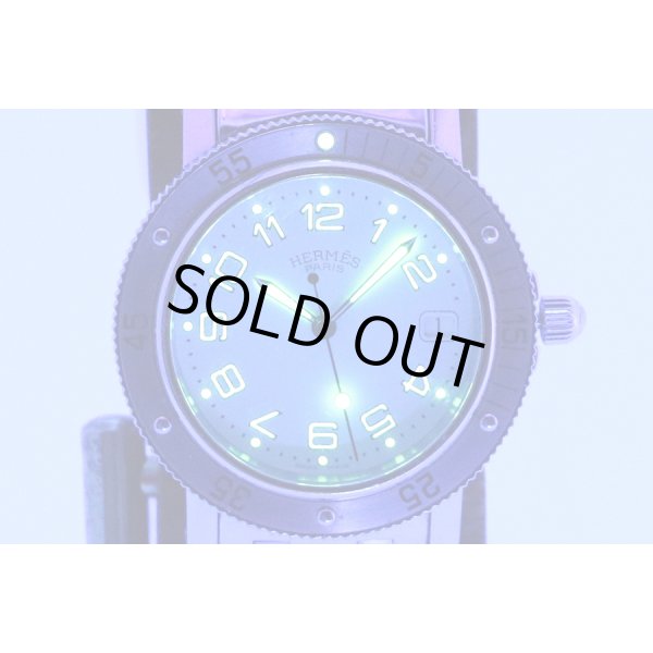 エルメス　クリッパーダイバー３８　ＣＬ７．７１０　白文字盤　ライト