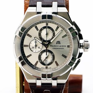 画像: モーリス・ラクロア　アイコン　クロノグラフ　ＡＩ１０１８　銀文字盤