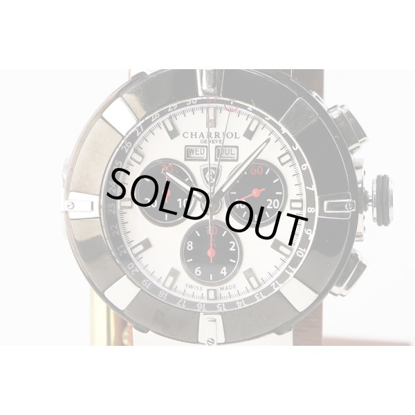 シャリオール　セルティカ　ＣＥＬＴ４４　シェル文字盤　黒インダイアル　表面