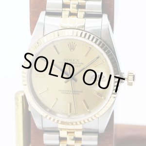 画像: ロレックス　デイトジャスト　１６２３３　シャンパン文字盤  Ｌ番