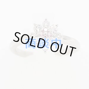 画像: PT900 ダイアイリリング 0.05ct 0.45ct 4.30g