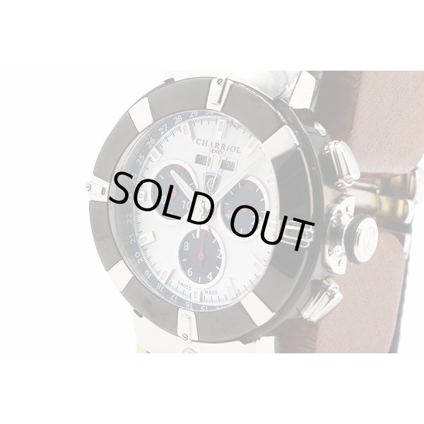 シャリオール　セルティカ　ＣＥＬＴ４４　シェル文字盤　黒インダイアル　サイド拡大