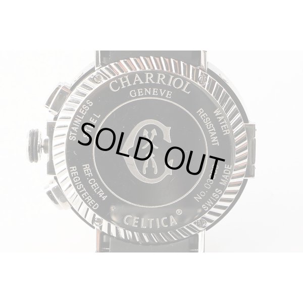 シャリオール　セルティカ　ＣＥＬＴ４４　シェル文字盤　黒インダイアル　裏面拡大