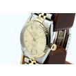 ロレックス　デイトジャスト　１６２３３　シャンパン文字盤  Ｌ番　サイド拡大