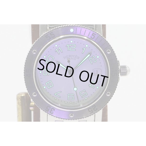 エルメス　クリッパーダイバー３８　ＣＬ７．７１０　白文字盤　ライト