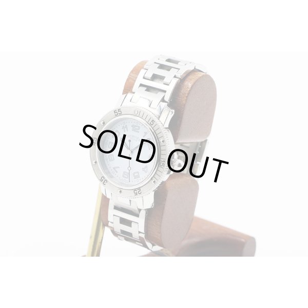 エルメス　クリッパーダイバー３８　ＣＬ７．７１０　白文字盤　サイド