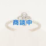 画像: K18WG ダイアイリリング 0.50ct 2.90g