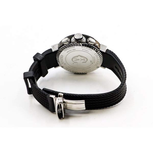 シャリオール　セルティカ　ＣＥＬＴ４４　シェル文字盤　黒インダイアル　ラバーベルト