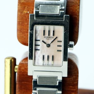 画像: エルメス　タンデム　ＴＡ１．２１０　ピンクシェル文字盤