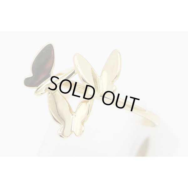 アーカー　K18 パピヨンブリリアン リング 1.80g　サイド