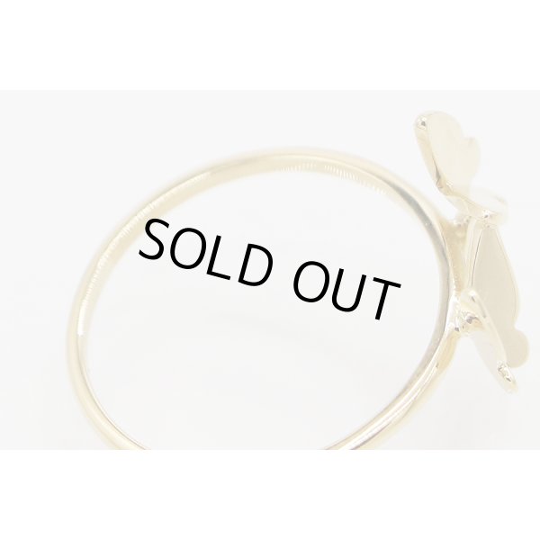 アーカー　K18 パピヨンブリリアン リング 1.80g　内側