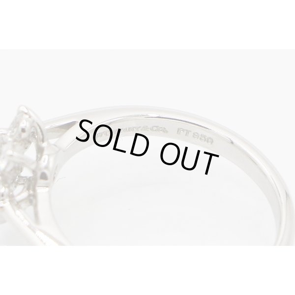 ティファニー　PT950 バターカップ ダイアイリリング 4.00g　刻印