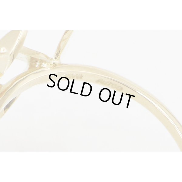 アーカー　K18 パピヨンブリリアン リング 1.80g　刻印