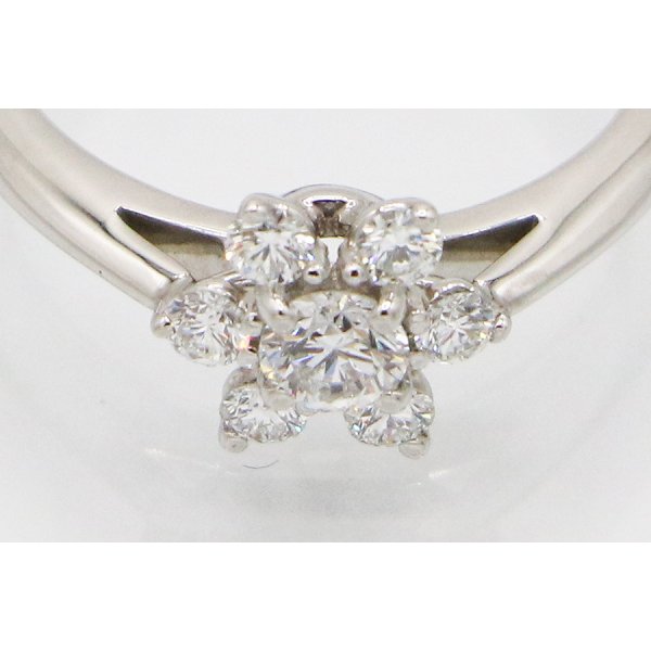 ティファニー　PT950 バターカップ ダイアイリリング 4.00g　拡大