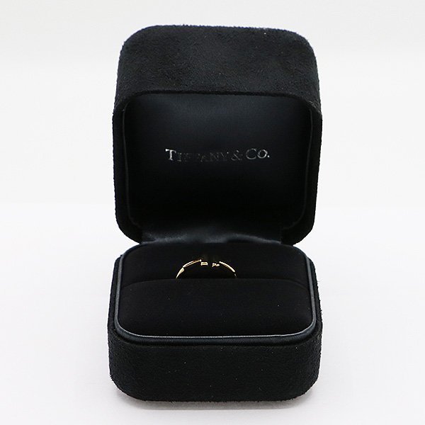 ティファニー　750YG ティファニーT ワイヤーリング 2.70g　箱