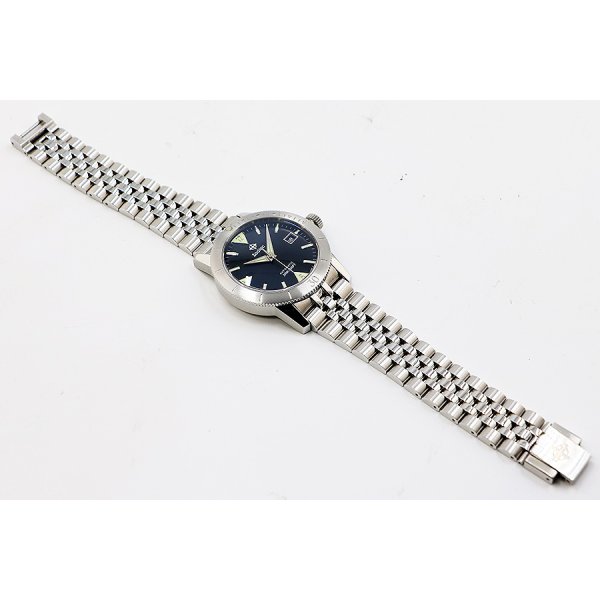 ゾディアック　スーパーシーウルフ５３　ＺＯ９２０１　黒文字盤　ベルト状態　表面