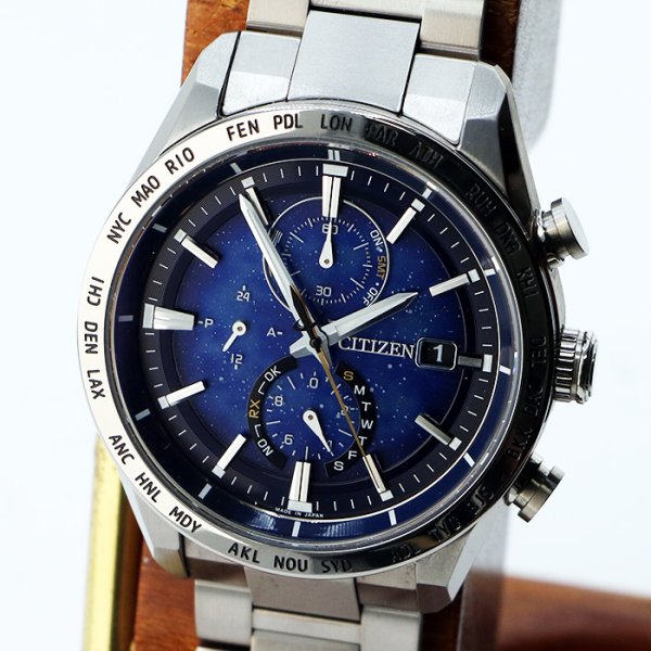 シチズン　アテッサ　ディアコレクション　ＡＴ８１８１－７１Ｌ　紺文字盤