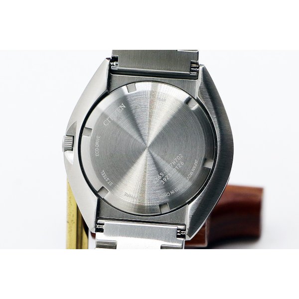 シチズン　クリエイティブラボ　ＢＮ１０１４－５５Ｅ　黒文字盤　裏面拡大