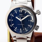 画像: ＩＷＣ　アクアタイマー　ＩＷ３５４８０５　黒文字盤　２ツリューズ