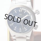 画像: ＩＷＣ　アクアタイマー　ＩＷ３５４８０５　黒文字盤　２ツリューズ