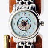 画像: ペルレ　レディーテンペスト　Ｌ．ＴＥＭＰ－ＳＳＢＢＤ　青シェル文字盤　８Ｐ