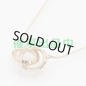 画像: ティファニー　750PG アトラスX クローズドインターロッキングネックレス 5.70g