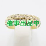 画像: K18 ダイアイリリング 1.04ct 6.90g