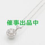 画像: ヴァンドーム　PT950/850 ダイアイリペンダントネックレス 0.088ct 0.10ct 2.30g