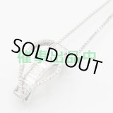 画像: PT900/850 ダイアイリペンダントネックレス 1.50ct 13.20g