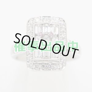 画像: PT900 ダイアイリリング 1.00ct 0.58ct 9.10g