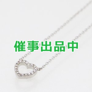 画像: ティファニー　750WG メトロハート ダイアイリネックレス 2.00g