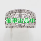 画像: 水野薫子 K18WG ダイアイリリング 0.32ct 7.00g
