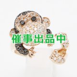 画像: K18PG ダイアイリリング 1.55ct 7.70g